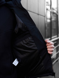Geacă de iarnă Staff vi black reflective