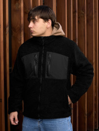 Jachetă de blană Staff zelm black