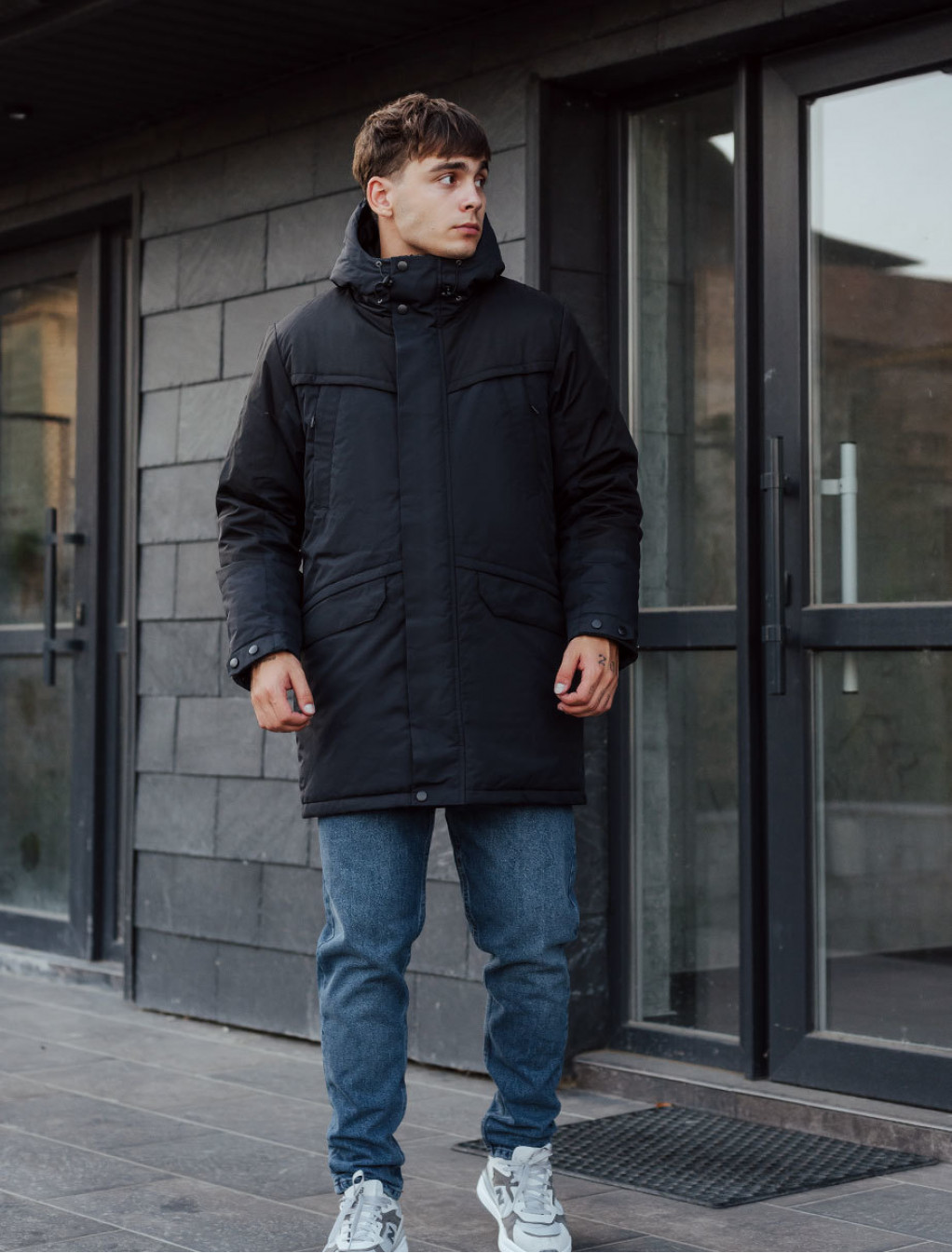 Parka de iarnă Staff sta navy & black