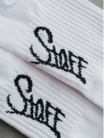 Șosete de damă Staff white
