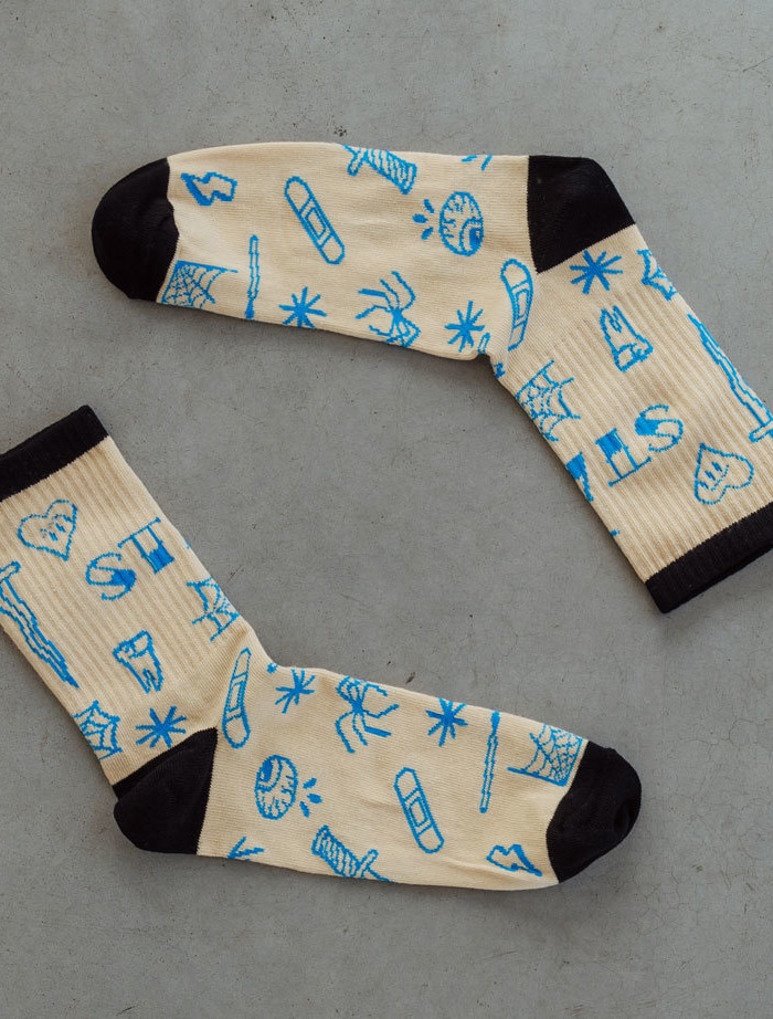 Șosete Staff prints