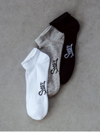 Șosete Staff gray/black/white (trei perechi) m. 43-46