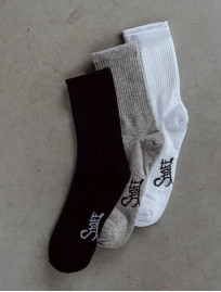 Șosete Staff black/gray/white (m.39-42)