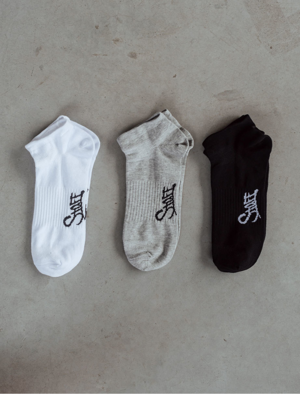 Șosete Staff black/gray/white (m.39-42)