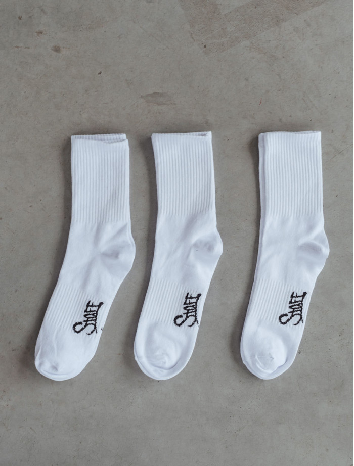 Șosete Staff white (m.39-42)