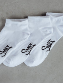 Șosete Staff white trei perechi (m.39-42)
