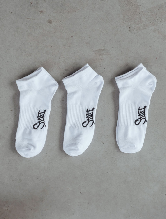 Șosete Staff white trei perechi (m.39-42)