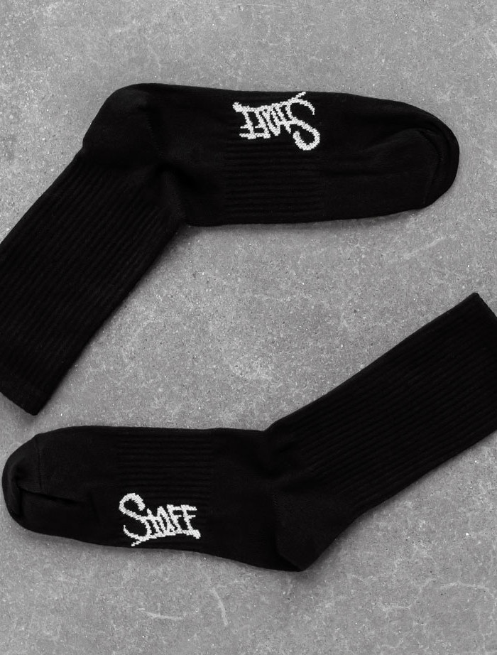 Șosete de damă Staff all black (m.36-39)