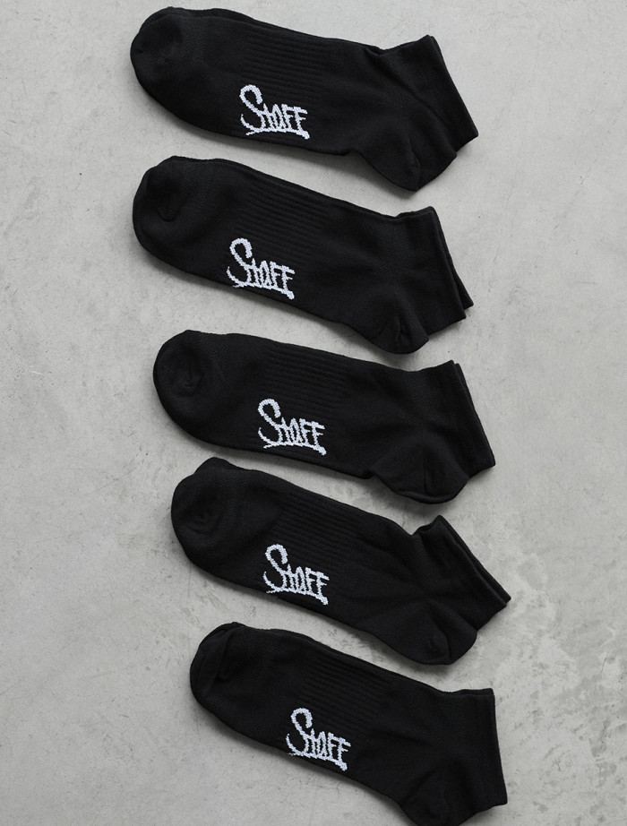 Șosete Staff black 5 perechi short (m.43-46)