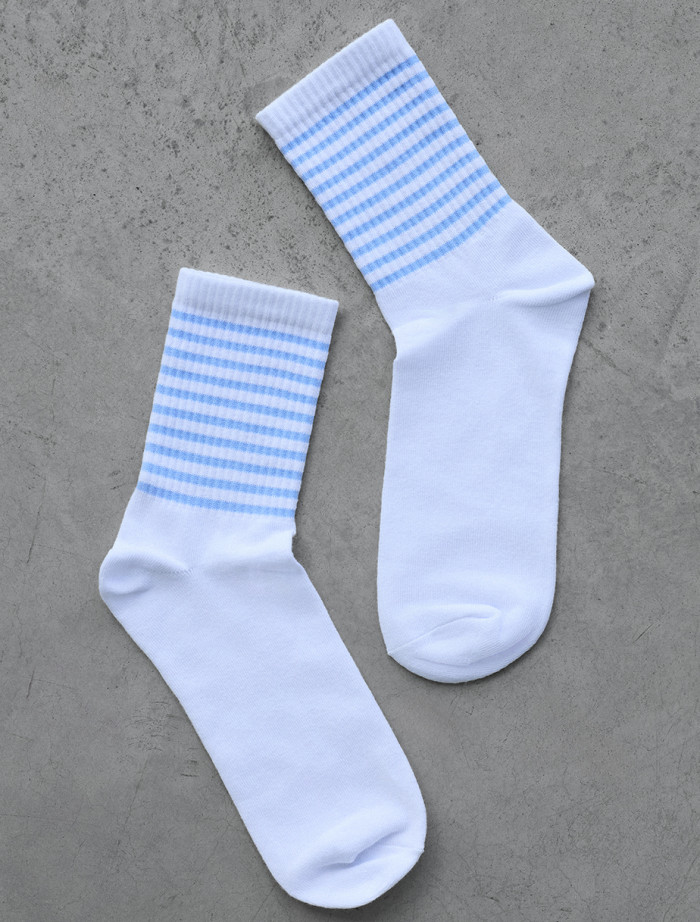 Șosete Staff light blue line