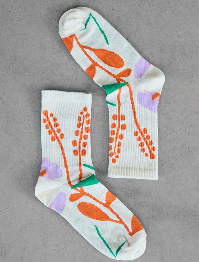 Șosete damă Staff milk mix