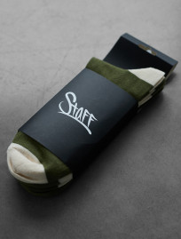 Șosete Staff light beige & khaki original (trei perechi)
