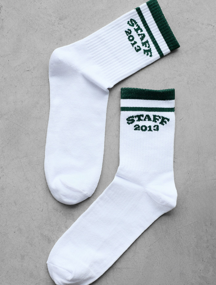 Șosete Staff 2013 white