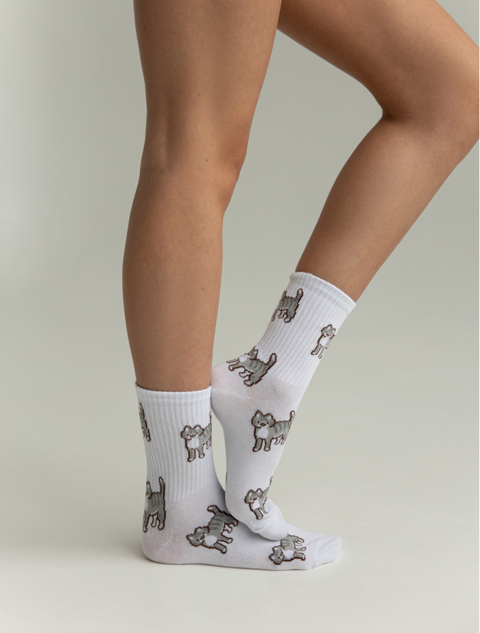 Șosete de damă Staff cats