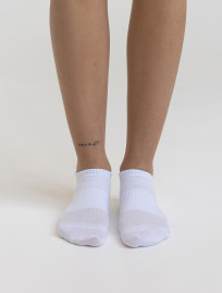 Șosete de damă Staff white (trei perechi).