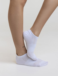 Șosete de damă Staff white (trei perechi).