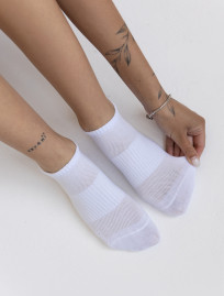 Șosete de damă Staff white (trei perechi).