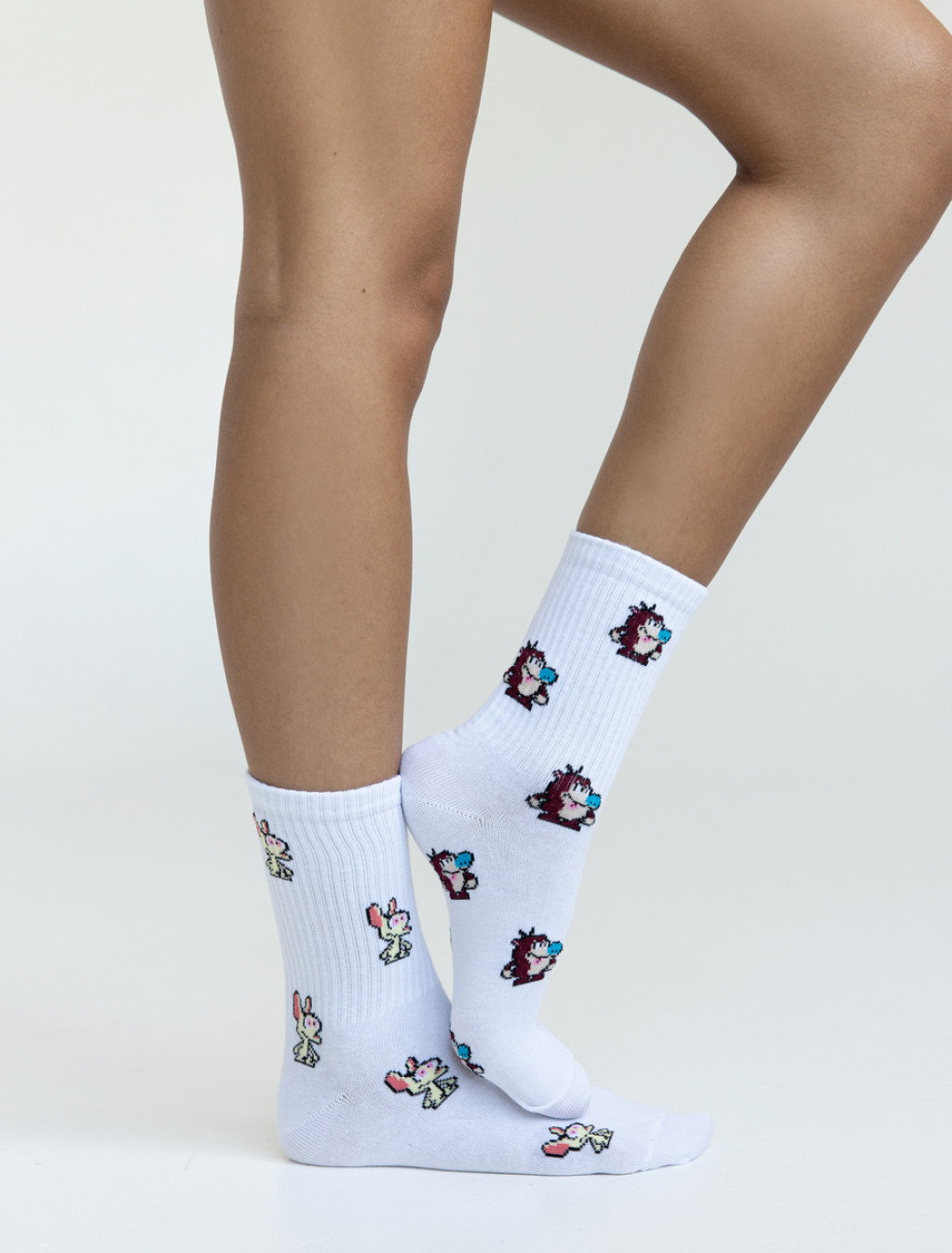 Șosete de damă Staff two characters