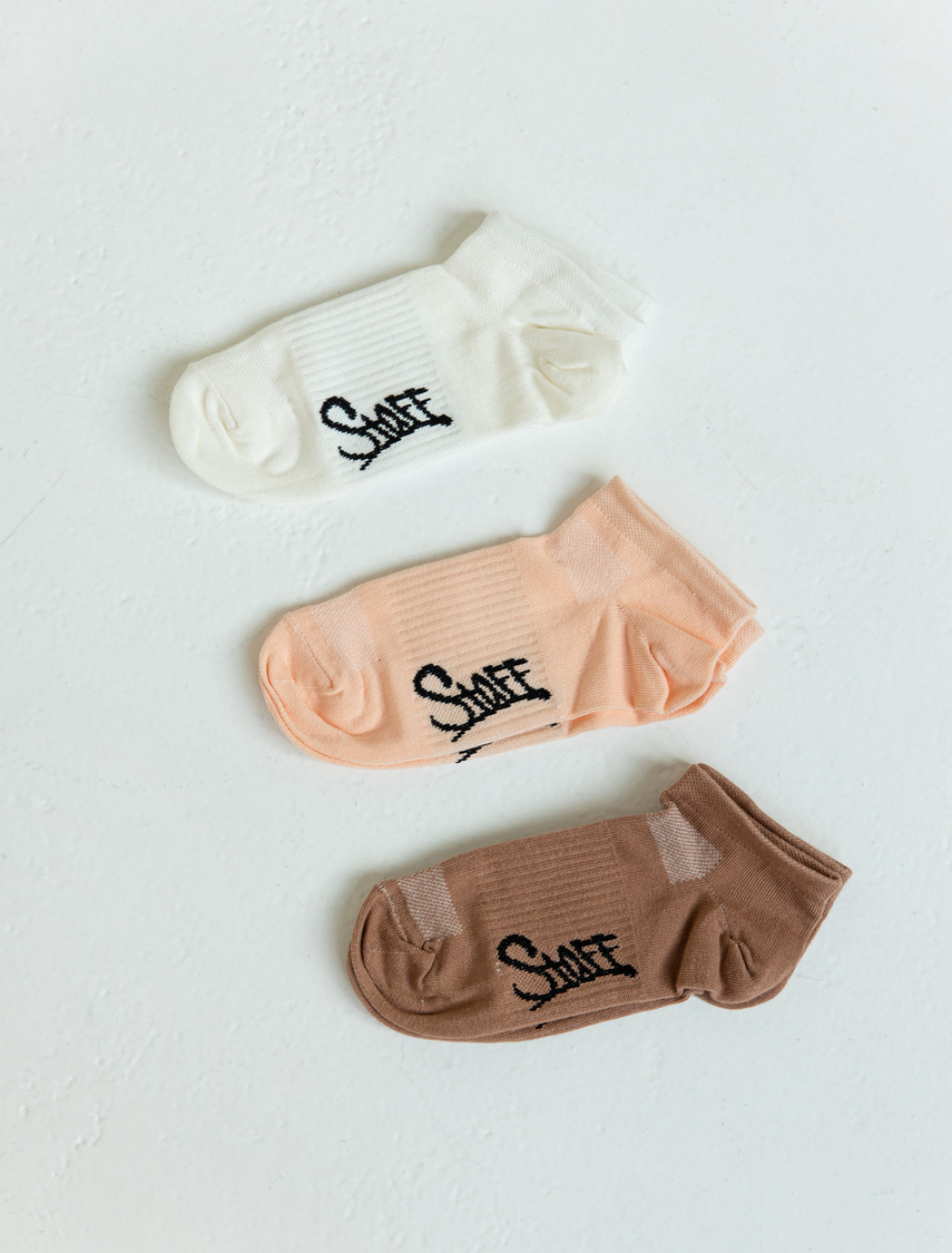 Șosete de damă Staff mix logo (r.36-40) (trei perechi)