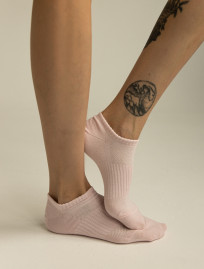 Șosete de damă Staff pink logo (r.36-40) (trei perechi)