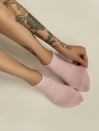 Șosete de damă Staff pink logo (r.36-40) (trei perechi)