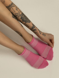 Șosete de damă Staff pink logo (r.36-40) (trei perechi)