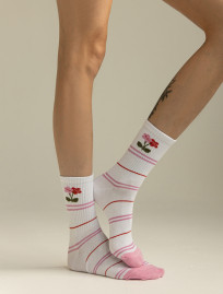 Șosete de damă Staff flower (r.36-40) (cinci perechi)