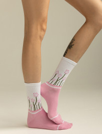 Șosete de damă Staff flower (r.36-40) (cinci perechi)