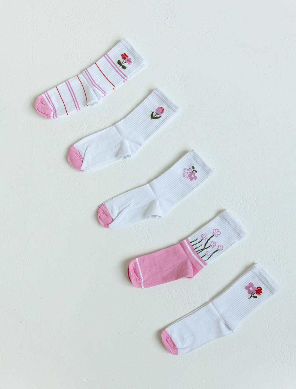 Șosete de damă Staff flower (r.36-40) (cinci perechi)