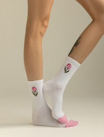 Șosete de damă Staff flower (r.36-40) (cinci perechi)