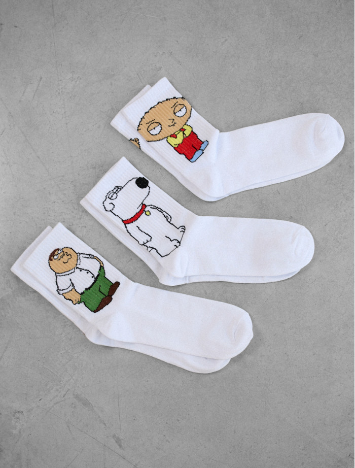 Șosete Staff mix personage (r.40-45) (trei perechi)