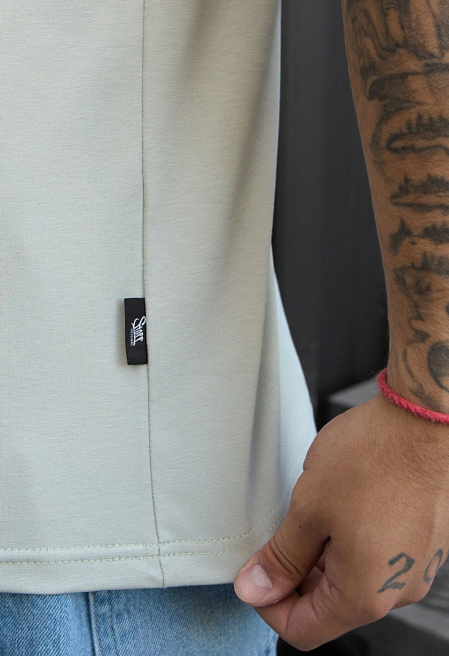 Tricou Staff light gray