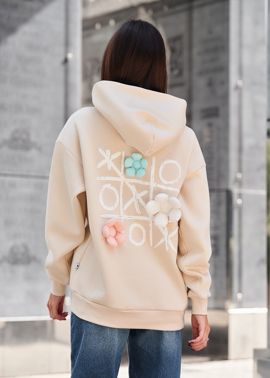 Hanorac de damă Staff kvi oversize fleece