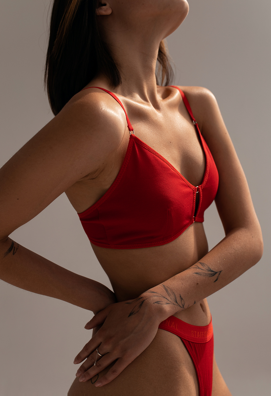 Sutien damă Staff fx red