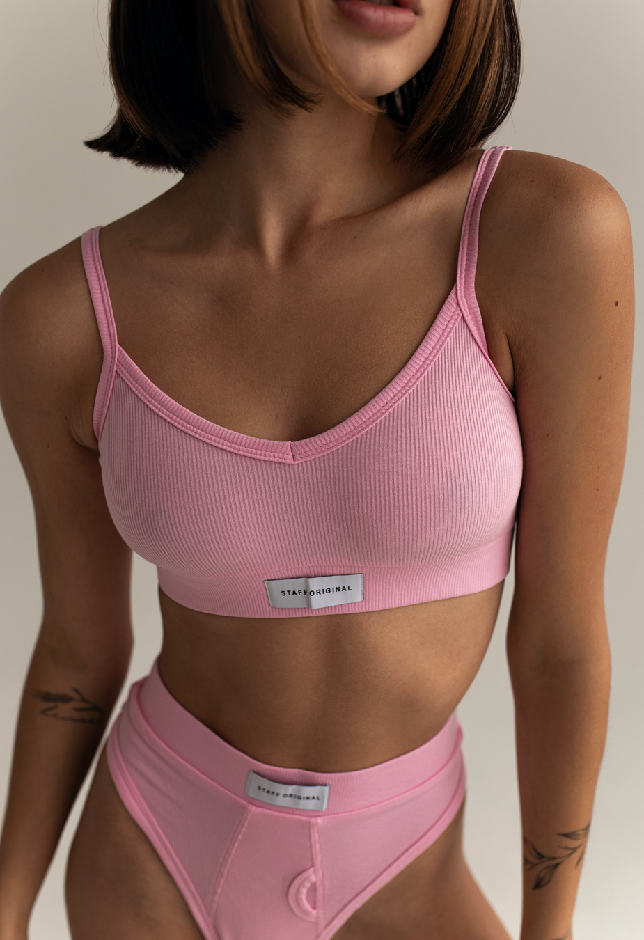 Sutien de damă Staff be pink