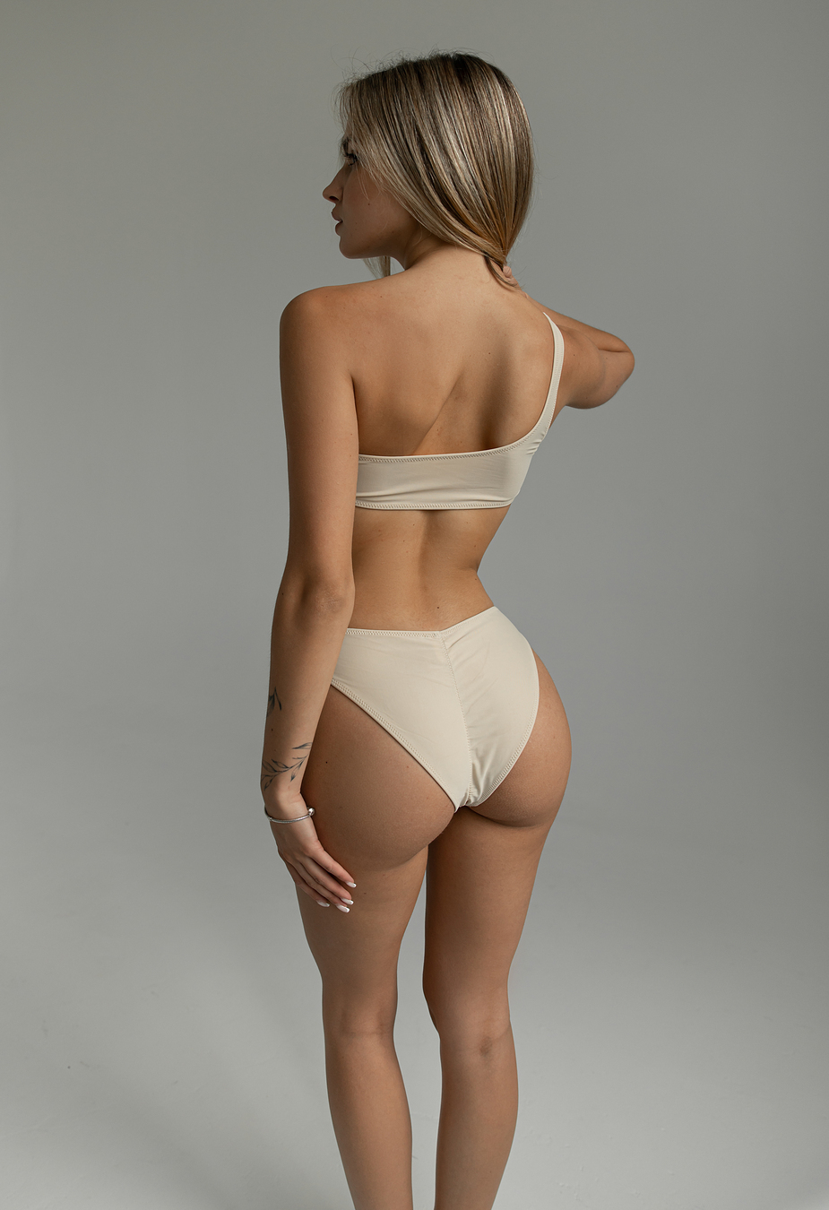 Costum de baie Staff moi beige