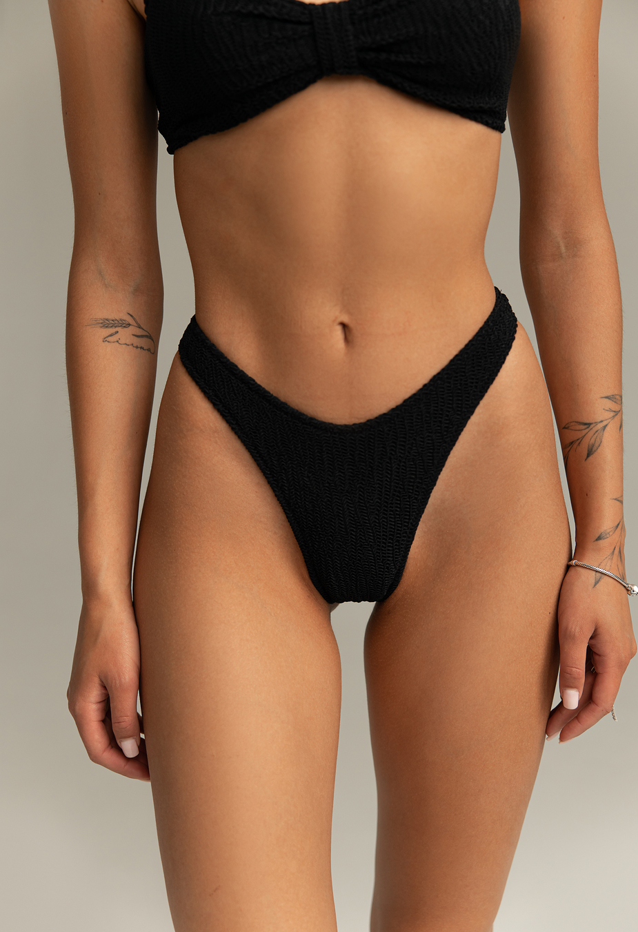 Costum de baie Staff af black