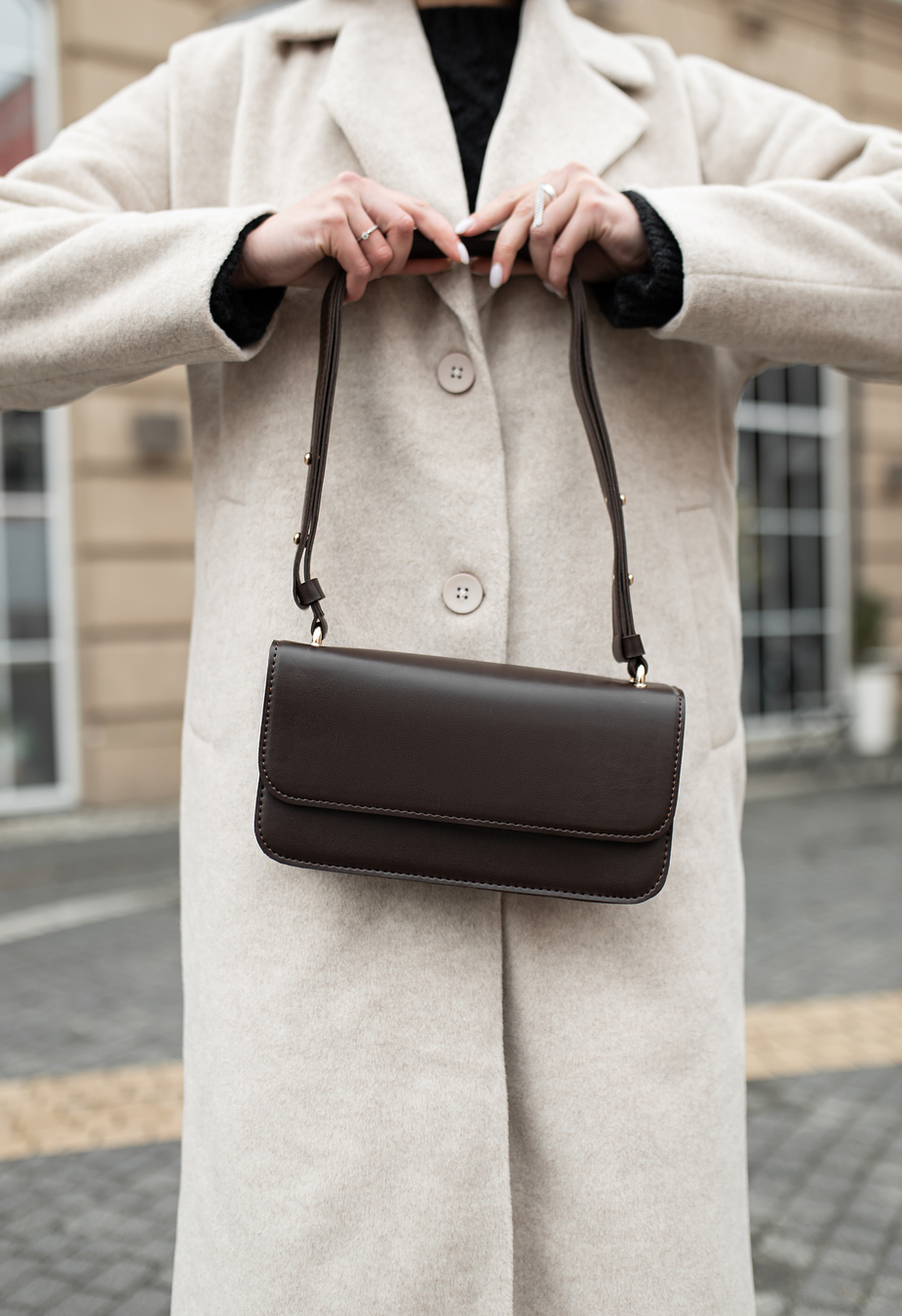 Geantă de damă Staff 05 brown