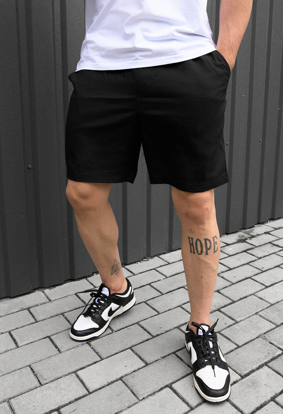 Chinos pantaloni scurți Staff wi black
