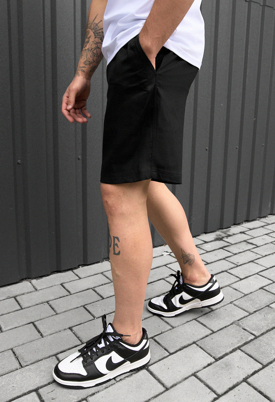 Chinos pantaloni scurți Staff wi black