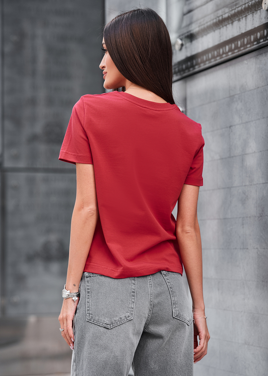Tricou de damă Staff sum red