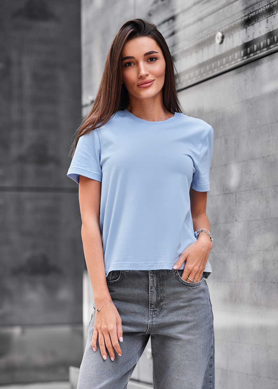 Tricou de damă Staff sum light blue