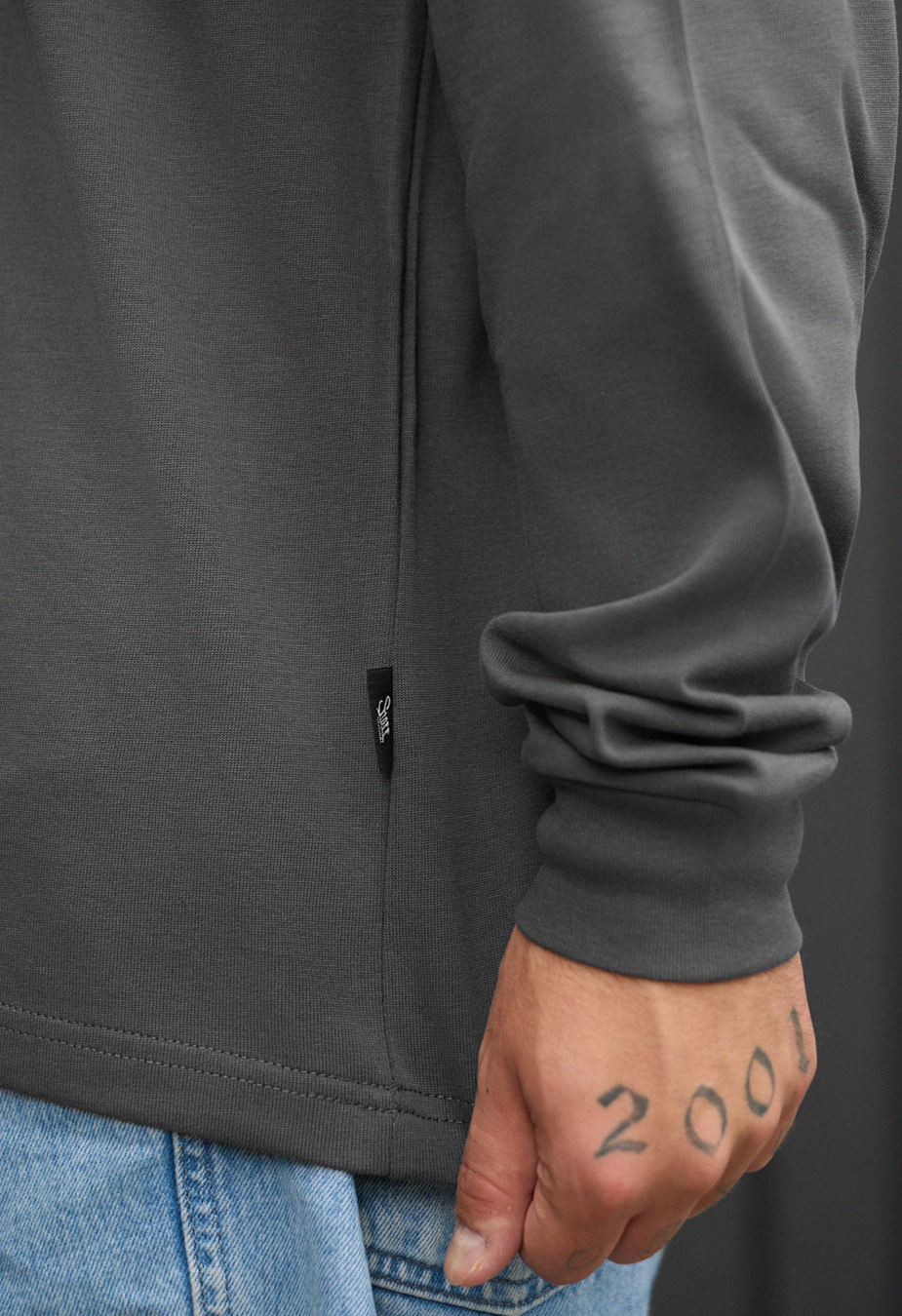 Bluză Staff gray oversize