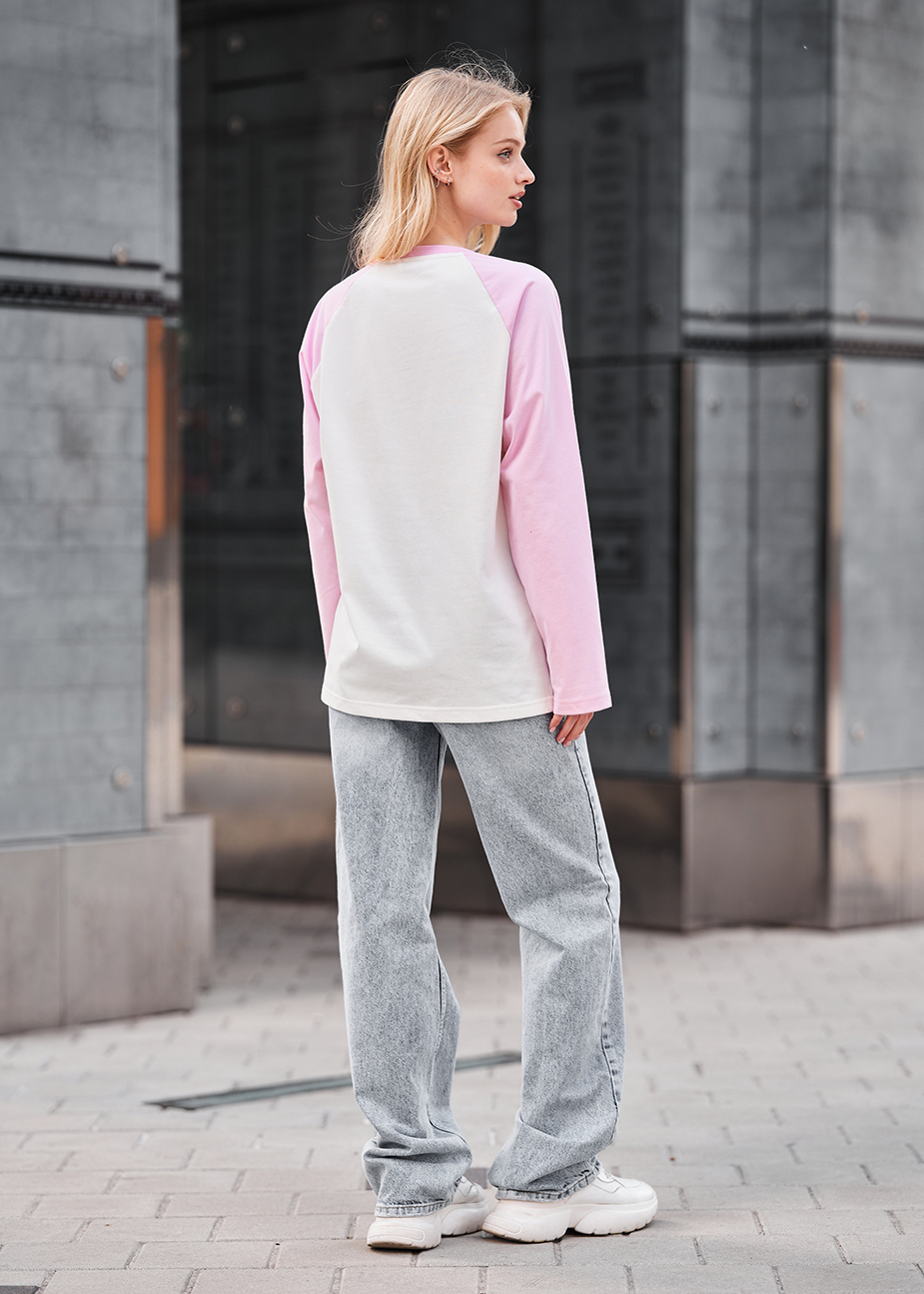 Bluză de damă Staff ves white & pink