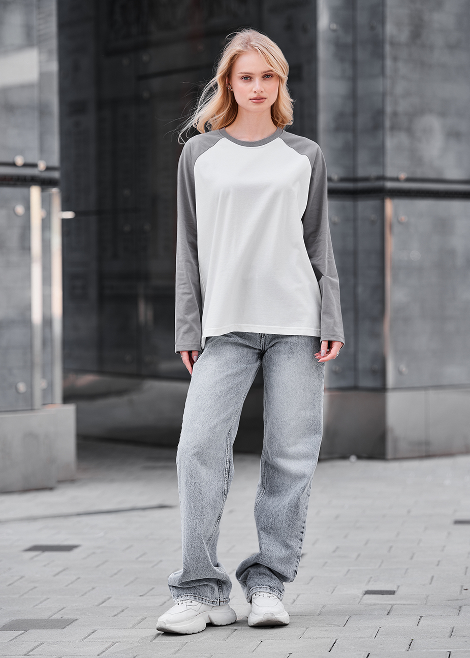 Bluză de damă Staff ves white & gray