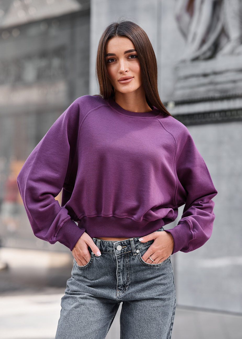 Bluză de trening de damă Staff mak viola