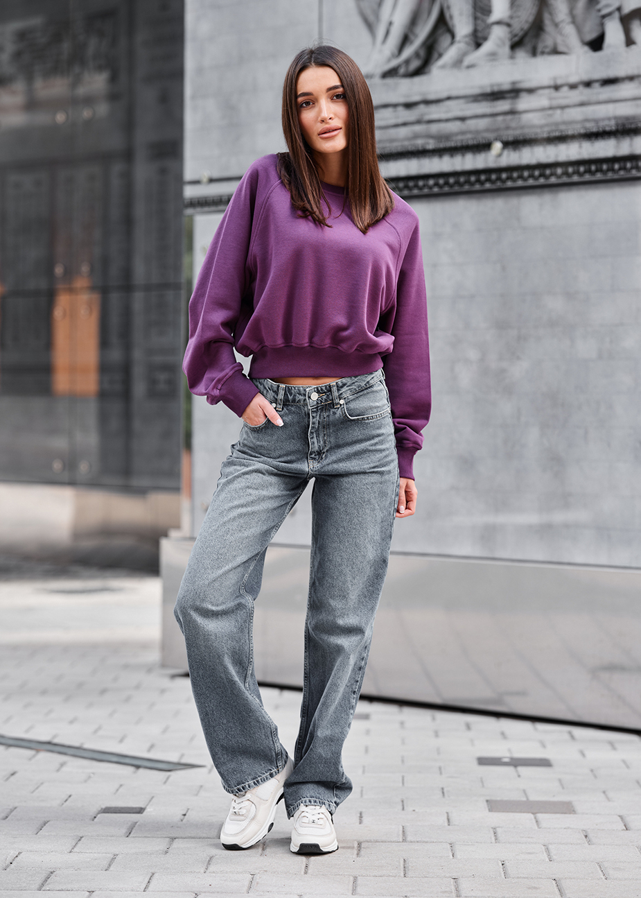 Bluză de trening de damă Staff mak viola