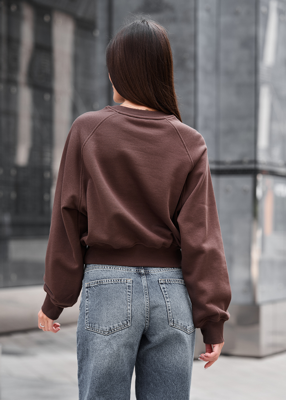 Bluză de trening de damă Staff mak brown