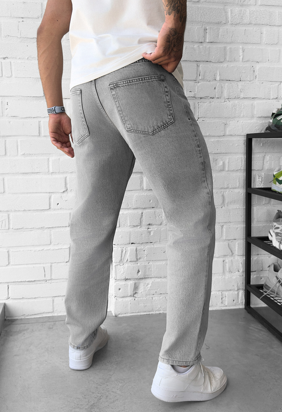 Blugi Staff 38 light gray
