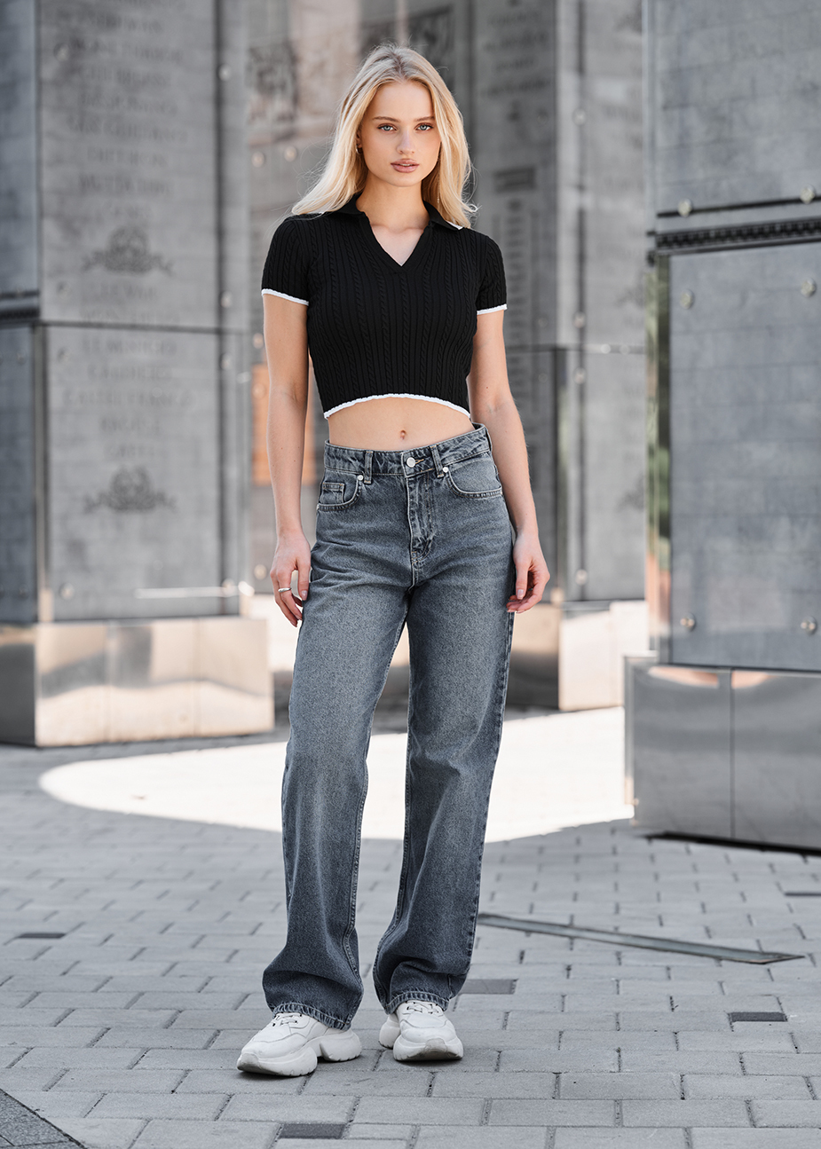 Top de damă Staff ri black